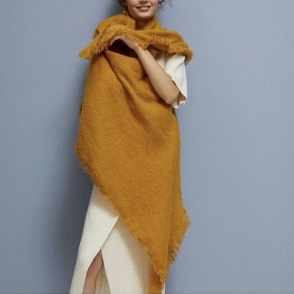 Anthropologie Fringe Scarf/Wrap